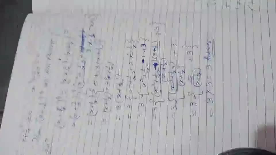ALGebra67. यदि x वास्तविक संख्या हो जहाँ x+x1 =0 हो और x3+x31 =0 हो तो