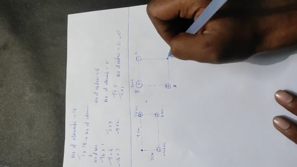 What are the strength and direction of the electric field at the position..