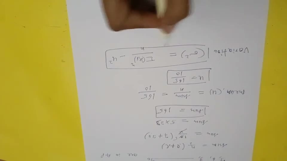The standard deviation of first 10 multiples of 3 is | Filo