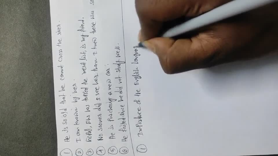 the following topics: Importance of English language Value of games ammar..