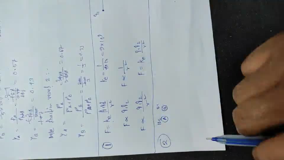 FORMULAE2. (a)F=kε r2∣q1 q2 ∣ (Coulomb's law)where F is the force (in..