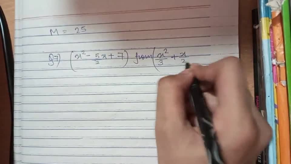 Subtract x² -x+7 from x²+x+2. Add 2x²- 5x²y² + 2xy and 6xy + 4x2 - 7 and